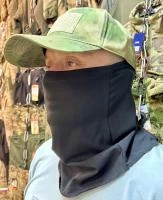 Бафф шарф труба летний черный