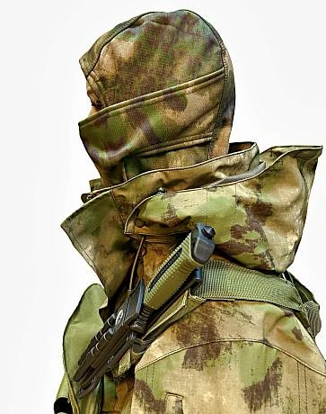 Балаклава военная тактическая зимняя зеленый кмф Tactical 7.26 фото