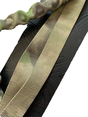 Ремень автоматный тактический двухточечный с амортизаторами Gongtex Gun Sling GLS 0004 черный фото