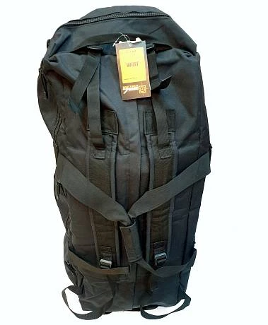 Сумка баул армейский Tactica 7.62 WOLF черный 150 литров  фото