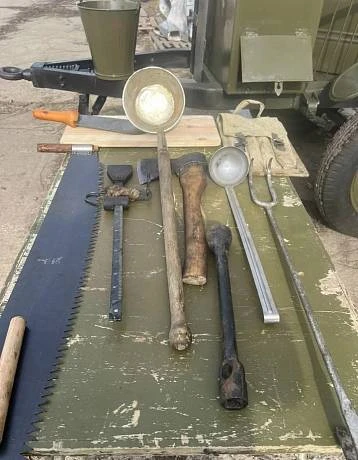Кухня полевая КП-41 ВОВ фото