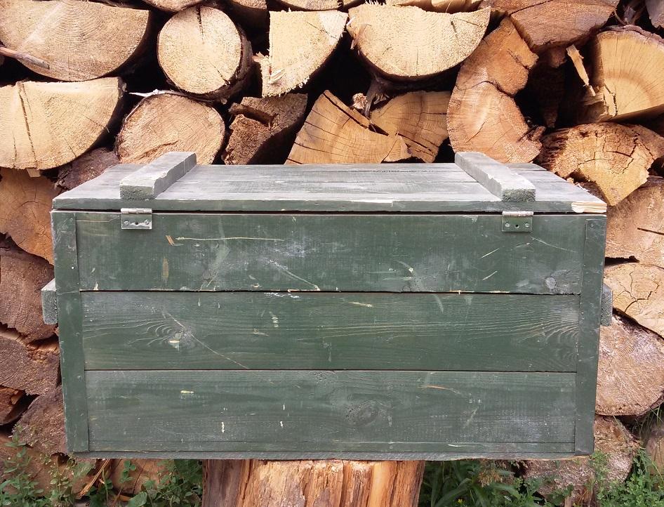 Ящик армейский деревянный крашенный