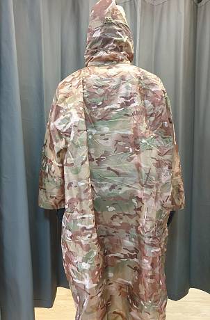 Плащ дождевик накидка пончо армейское Gongtex Tactical multicam фото