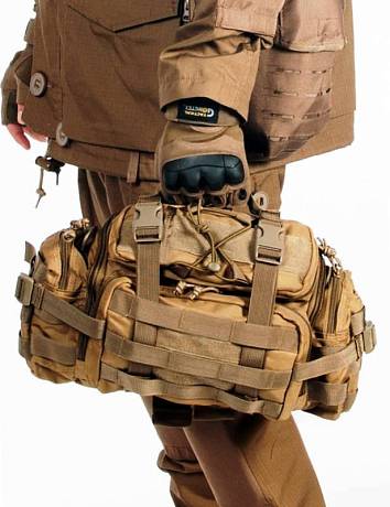 Тактическая сумка Belt Bag, 7л., арт. PK100, Койот (Coyote) фото