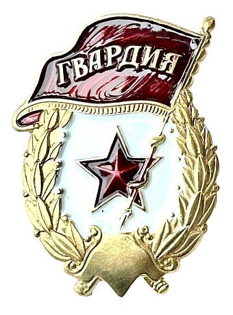 Нагрудный знак значок ГВАРДИЯ РФ фото