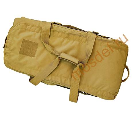 Тактический рюкзак сумка баул армейский Tactica 7.62 песок 150 литров  фото