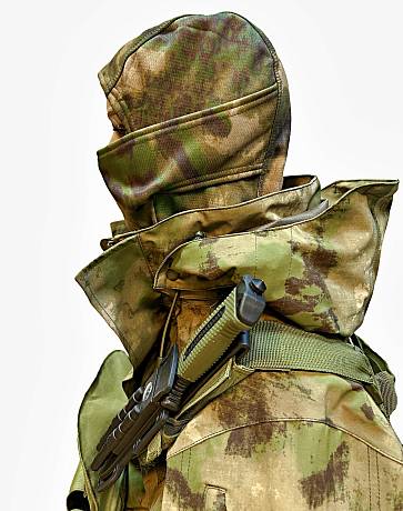 Балаклава военная тактическая зимняя зеленый кмф Tactical 7.26 фото