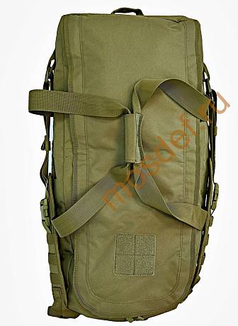 Тактический рюкзак сумка баул армейский Tactica 7.62 олива 150 литров  фото