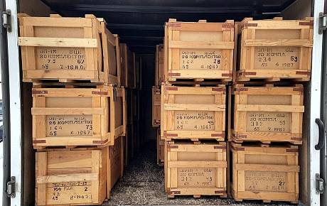 Ящик армейский деревянный  фото