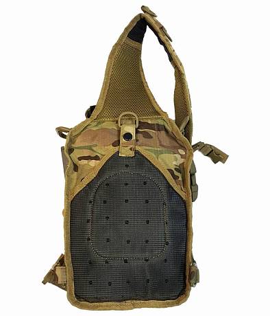 Сумка тактическая мужская через плечо Gongtex арт. 0306 multicam фото