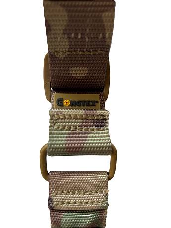 Ремень автоматный тактический двухточечный с амортизаторами Gongtex Gun Sling GLS 0004 мох фото