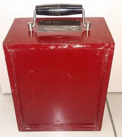 Ящик деревянный с рукоятью фото