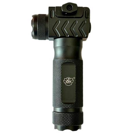 Тактическая передняя рукоятка с фонариком для ак фото