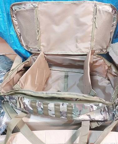 Тактический рюкзак сумка баул армейский Tactica 7.62 мультикам 70 литров  фото