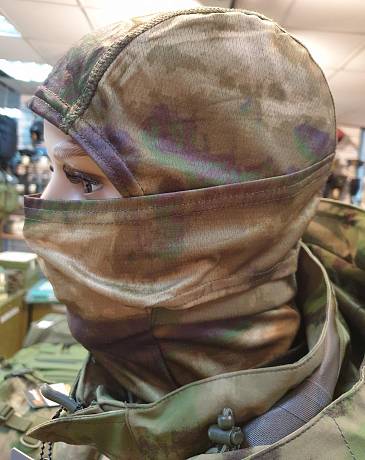 Балаклава военная летняя тактическая зеленый кмф Tactical 7.26 фото