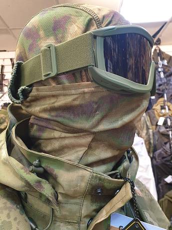 Балаклава военная летняя тактическая зеленый кмф Tactical 7.26 фото