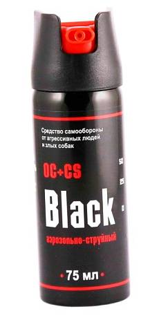 Перцовый баллончик Black 65 мл. фото