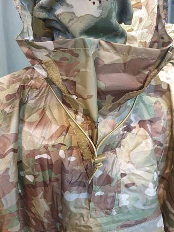 Плащ дождевик накидка пончо армейское Gongtex Tactical multicam фото