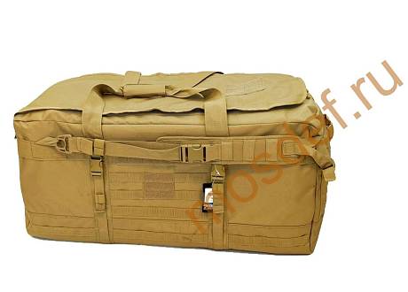 Тактический рюкзак сумка баул армейский Tactica 7.62 песок 150 литров  фото