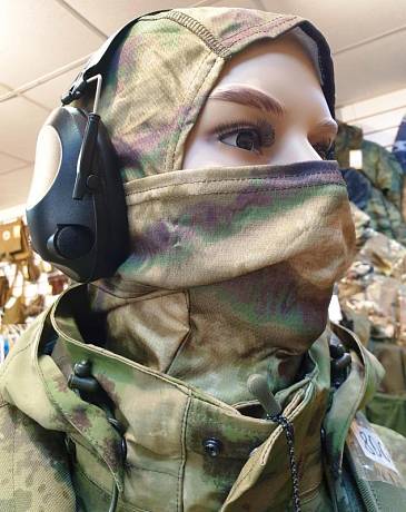 Балаклава военная летняя тактическая зеленый кмф Tactical 7.26 фото