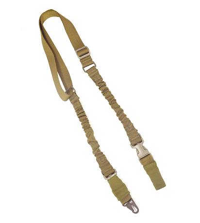 Тактический оружейный ремень двухточечный с амортизаторами Gongtex Gun Sling GLS 0004 песок фото