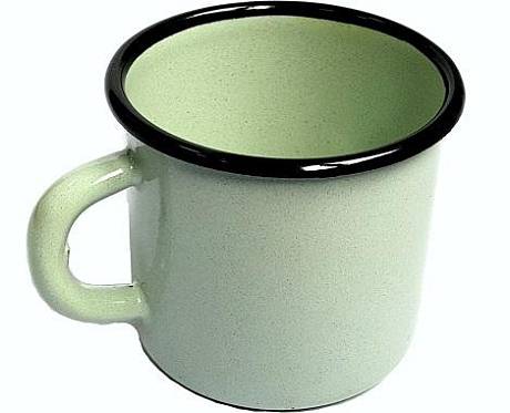 Кружка солдатская серая 0,4 л. фото