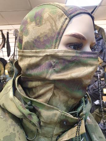 Балаклава военная летняя тактическая зеленый кмф Tactical 7.26 фото