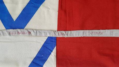 Флаг ВМФ Андреевский большой фото